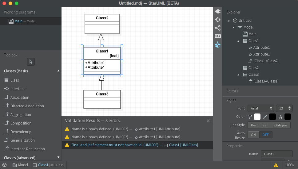 Asynchronous Model Validation